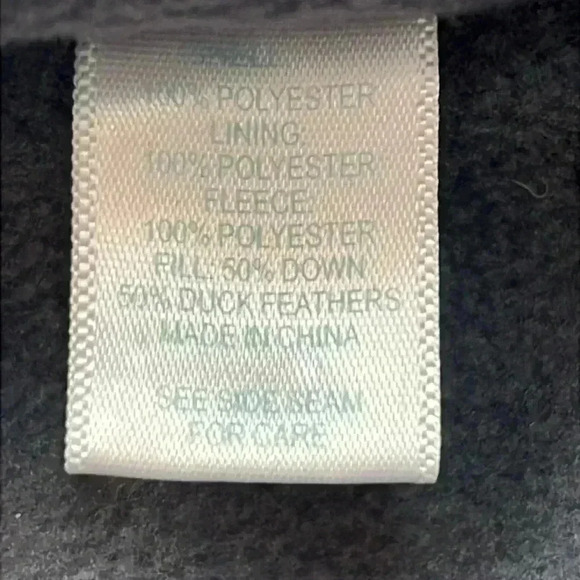 Energy Zone Down Jacket Size 2X Blue and White Like New Condition Warm - Picture 11 of 13